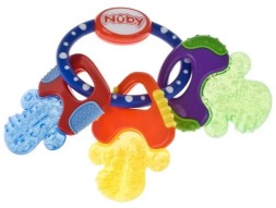 Прорезыватель Nuby Ключики с гелем