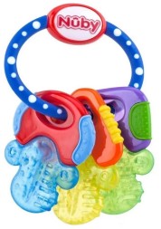 Прорезыватель Nuby Ключики с гелем