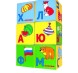 Набор развивающих мягких кубиков "Азбука в картинках", 6 штук.