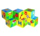 Набор развивающих мягких кубиков "Азбука в картинках", 6 штук.