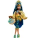 Кукла Monster High Клео Де Нил, в гламурном наряде и с аксессуарами на фестивальную тематику, Монстер