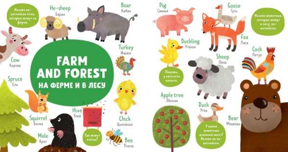 Мой первый английский. First words. Первые слова, 24 стр