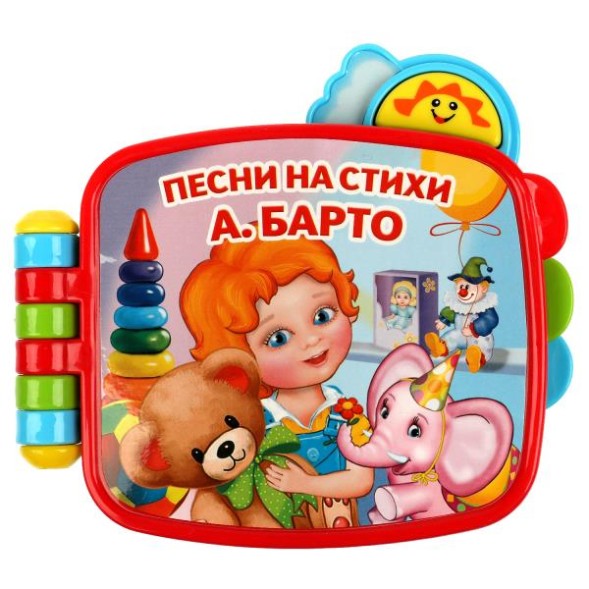 Обучающая книга Барто А. 30 песен,сказок,звуков, Умка