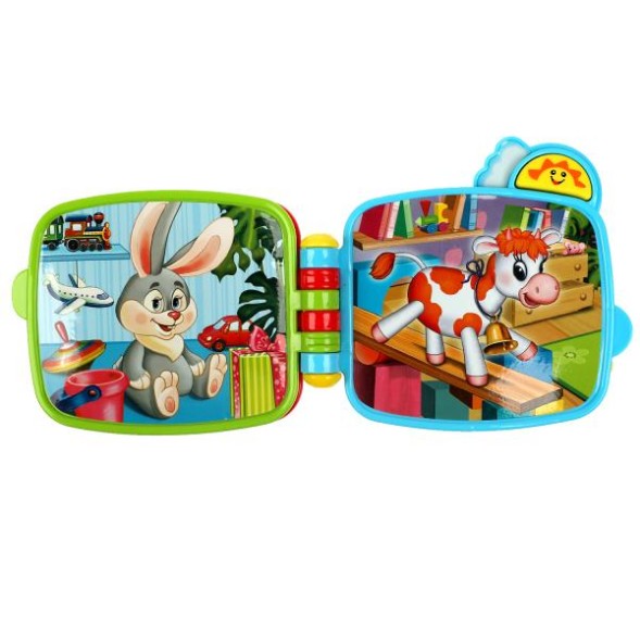 Обучающая книга Барто А. 30 песен,сказок,звуков, Умка