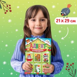Адвент - календарь «Задания на 31 день», 20 стр., А4