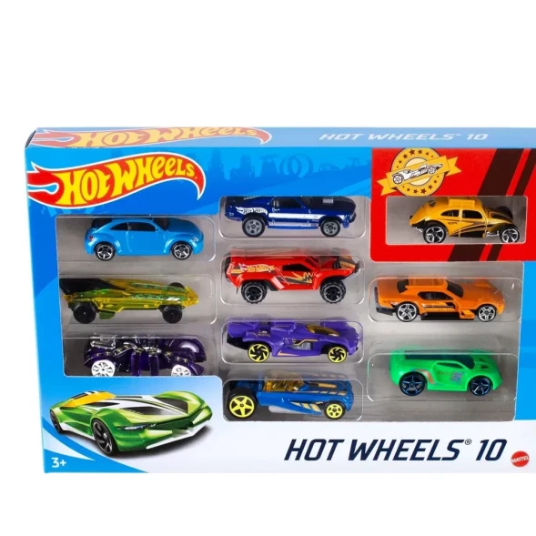 Набор машин Hot Wheels коллекционные 10шт в ассортименте 1:64