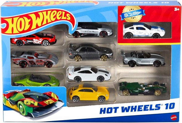 Набор машин Hot Wheels коллекционные 10шт в ассортименте 1:64