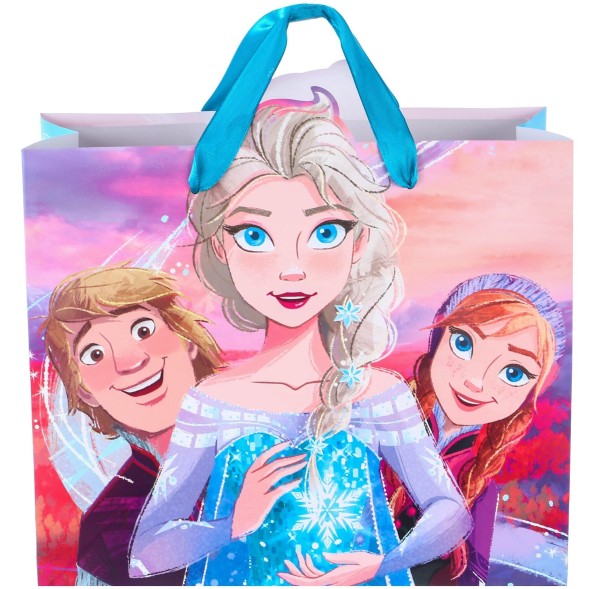 Пакет подарочный, 23х27х11.5 см, упаковка, Холодное сердце