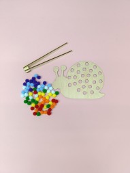 Сортер Улитка с помпонами