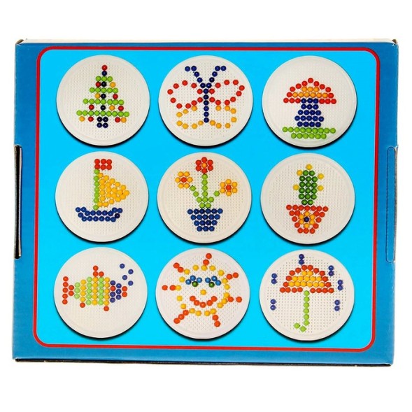 Мозаика, 100 элементов, диаметр 10 мм