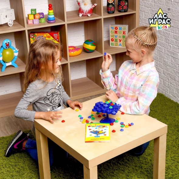 Настольная игра на равновесие и координацию «Балансинг мини», 48 фишек, Лас Играс