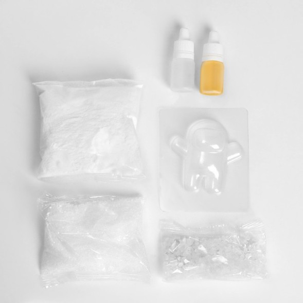 Бомбочки для ванн своими руками «Приключения в космосе», 1 форма