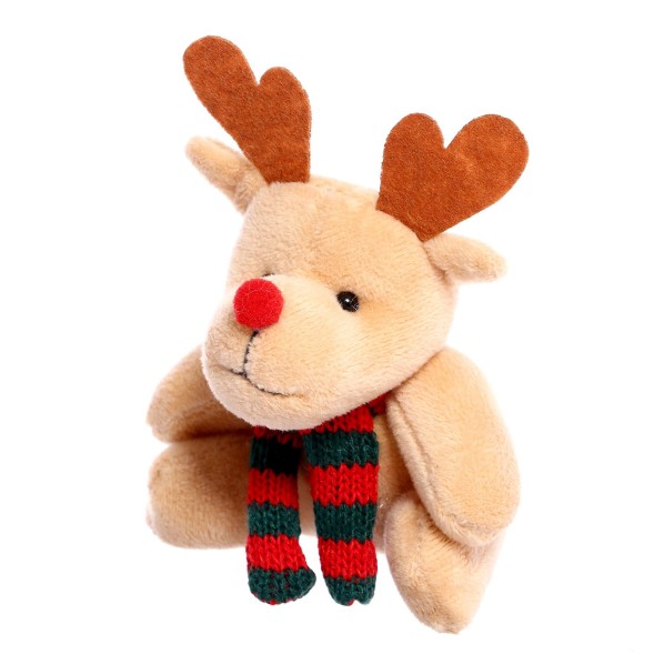 Подарочный набор пазлов с игрушкой 3 в 1 «Праздник у оленят»