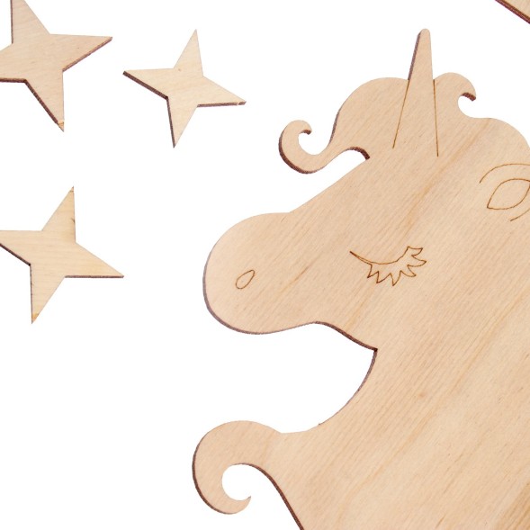 Набор для творчества. Роспись по дереву «Единорог»