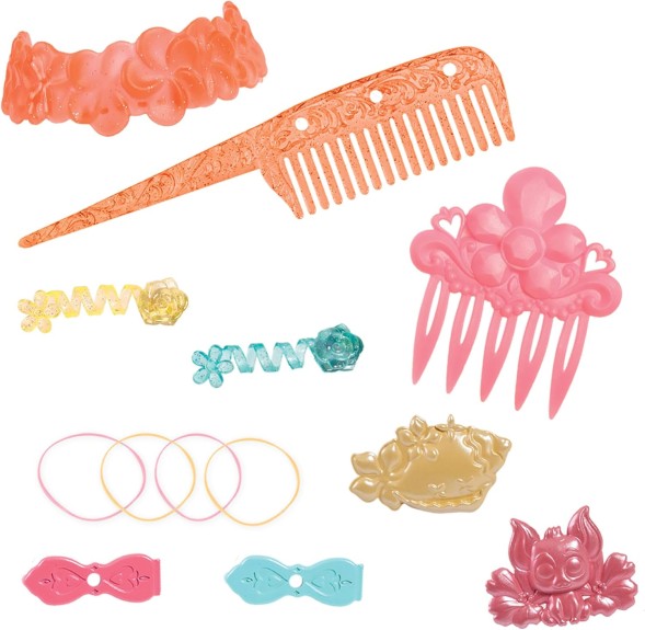 Торс для создания причесок Disney принцесса Моана 2, 14 деталей