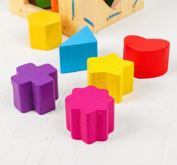 Сортер «Геометрические фигуры», 14 элементов