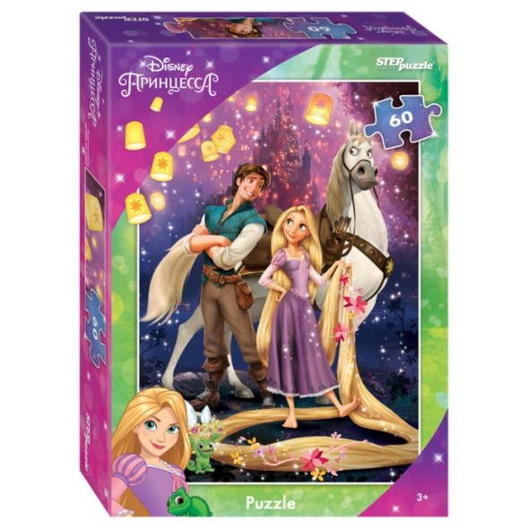 Пазл «Рапунцель - 3», 60 элементов
