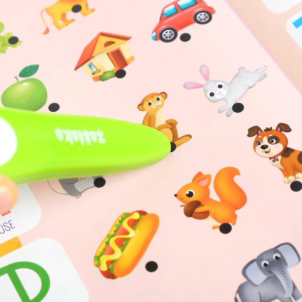 Музыкальная игрушка «Умная книжка», с интерактивной ручкой, звук, свет