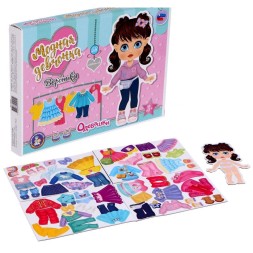 Обучающая игра Магнитные истории «Одевашки. Вероника»