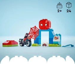 Конструктор LEGO Duplo Мотоциклетное приключение Спина 10424