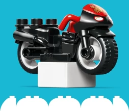 Конструктор LEGO Duplo Мотоциклетное приключение Спина 10424