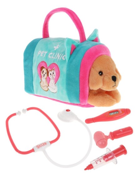 Набор ветеринара PET CLINIC с щенком, Fluffy Family