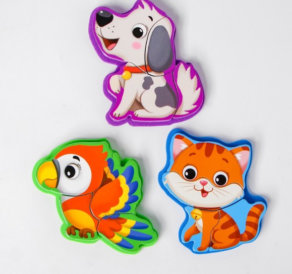 Игрушка развивающая &quot;Веселые липучки. Домашние животные&quot;