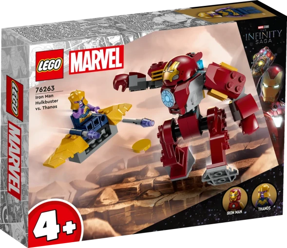 Конструктор LEGO Marvel Iron Man Hulkbuster vs. Thanos 76263