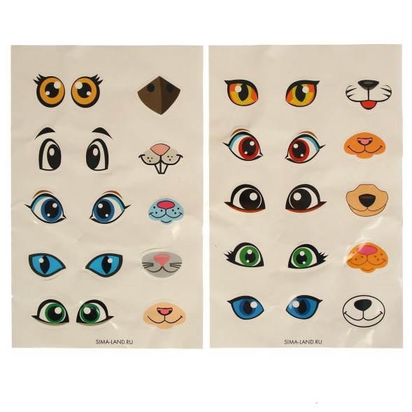 Снежколеп-песколеп «Сердце», 30 х 8 см + наклейки