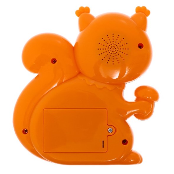 Игрушка музыкальная «Белочка», световые и звуковые эффекты