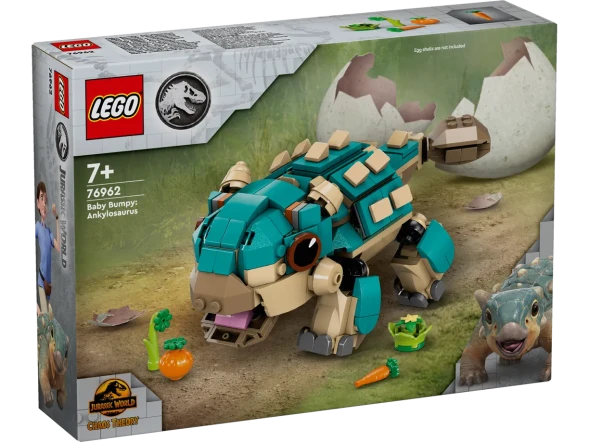Конструктор LEGO Jurassic world Бэби Бампи: Анкилозавр 76962