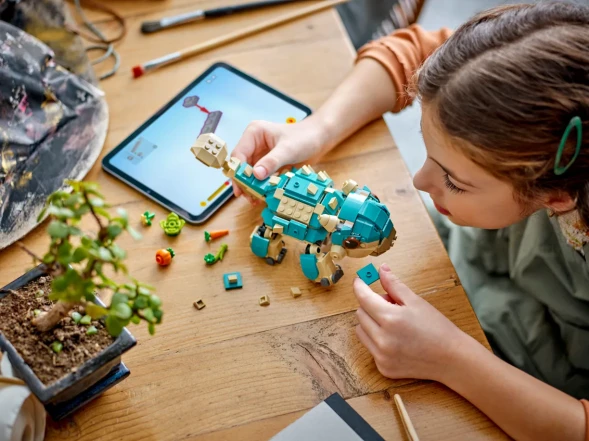 Конструктор LEGO Jurassic world Бэби Бампи: Анкилозавр 76962