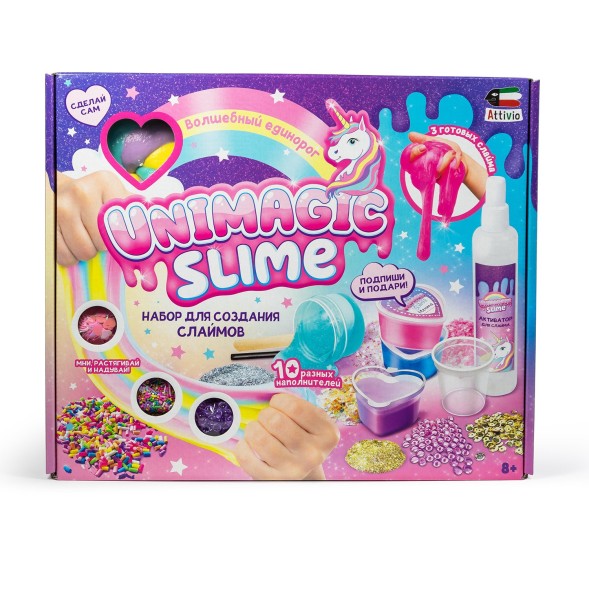 Набор для создания слаймов Attivio для девочек