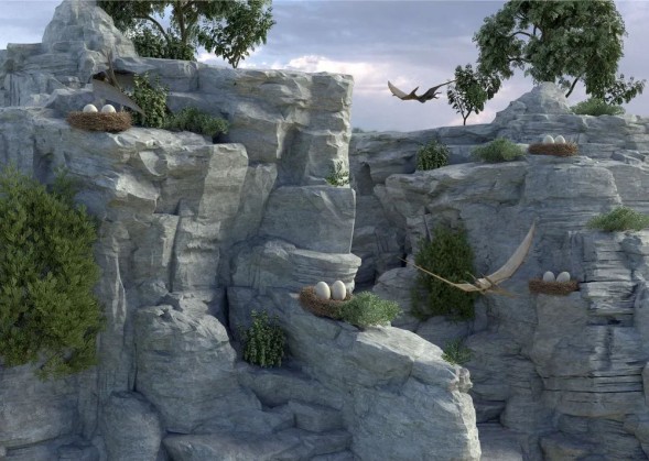 Моя книга наклеек. Динозавры