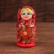 Матрёшка 3 в 1, расписная, цвет микс