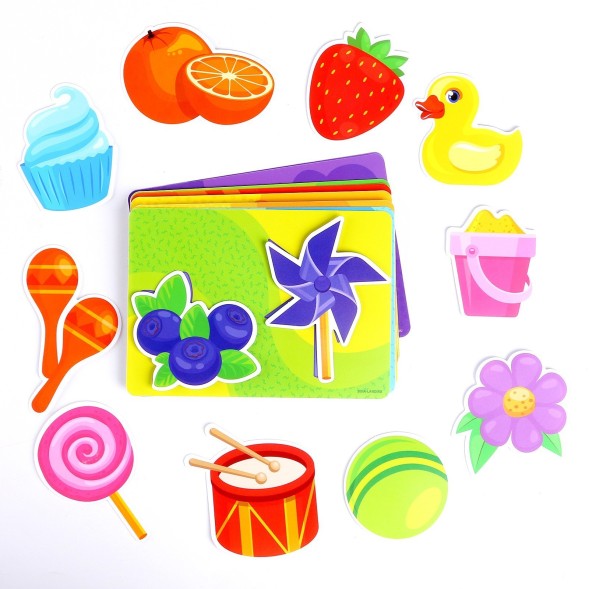 Развивающая игра на липучках «Цвета»