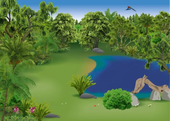 Моя книга наклеек. Животные мира