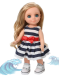 Комплект одежды с обувью "Ася Морской бриз" для куклы 26-29 см