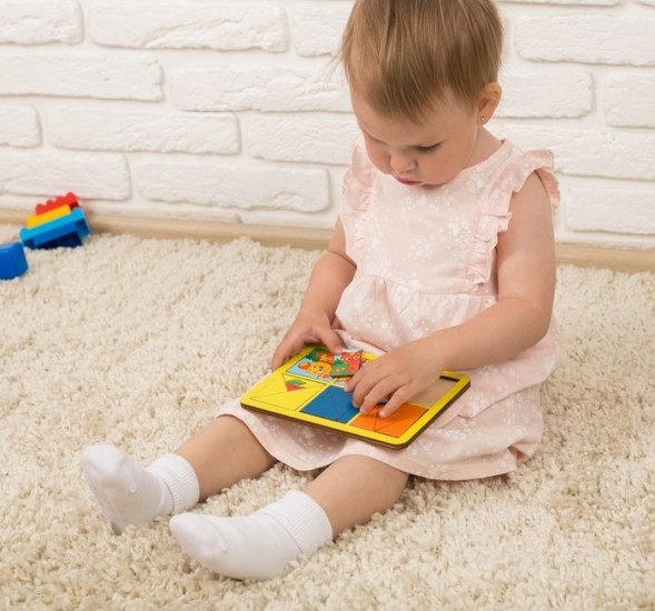 Головоломка «Ферма», квадраты двусторонние