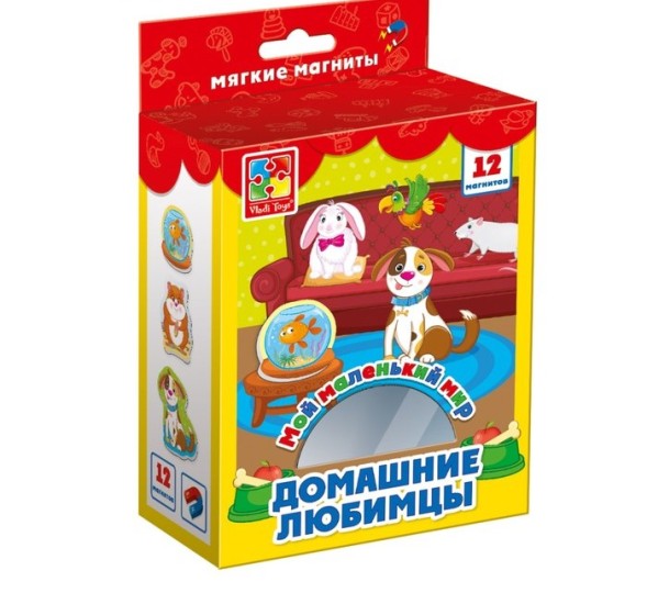 Магнитная игра «Домашние любимцы»