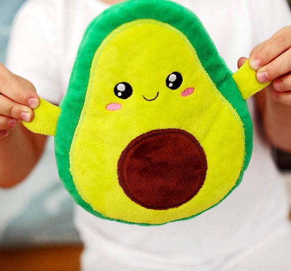 Развивающая игрушка-грелка «Авокадо», Мякиши