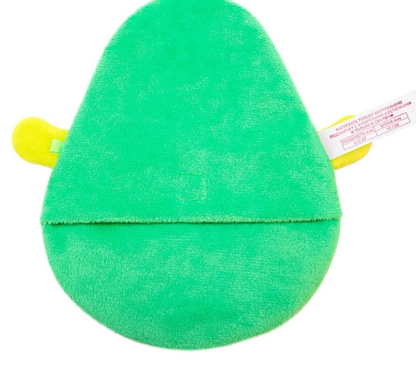 Развивающая игрушка-грелка «Авокадо», Мякиши