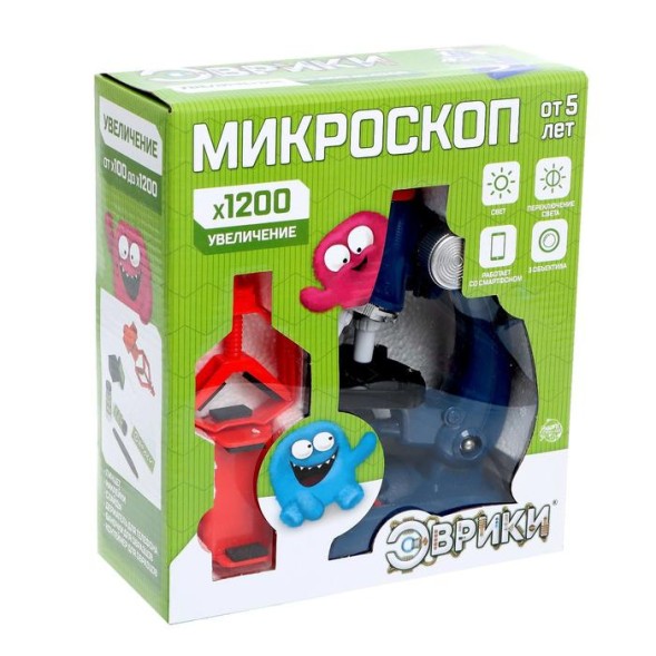 Микроскоп «Юный исследователь», увеличение х1200