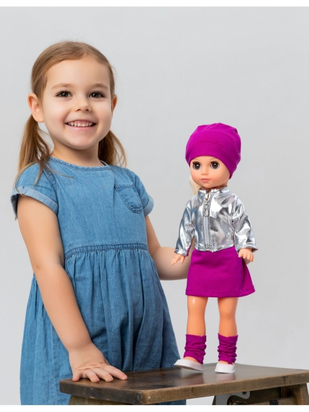 Кукла Мила яркий стиль 1., 38 см