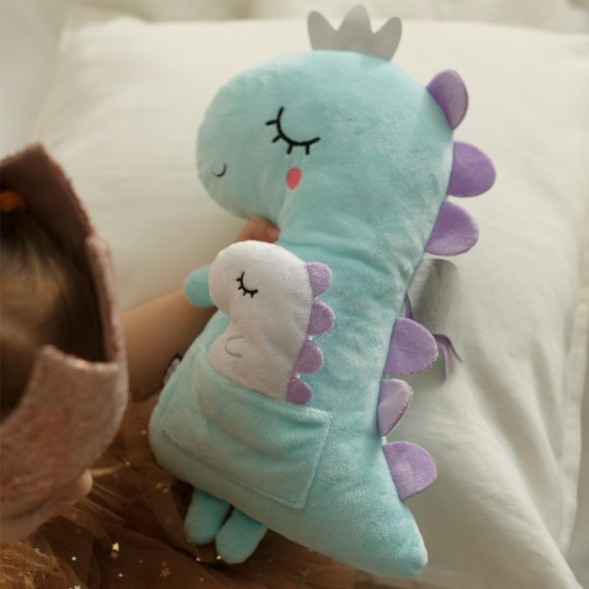 Мягкая игрушка «Дракоша мама и Кроша», 30 см