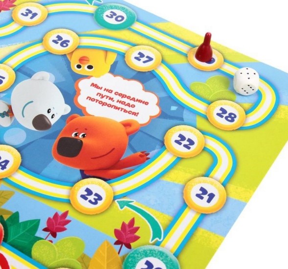 Настольная игра-ходилка «Ми-Ми-Мишки. Веселые приключения»