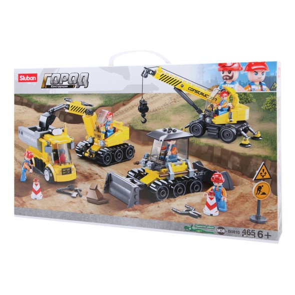 Конструктор SLUBAN Строительный