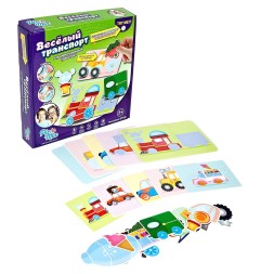 Игра настольная развивающая «Весёлый транспорт»