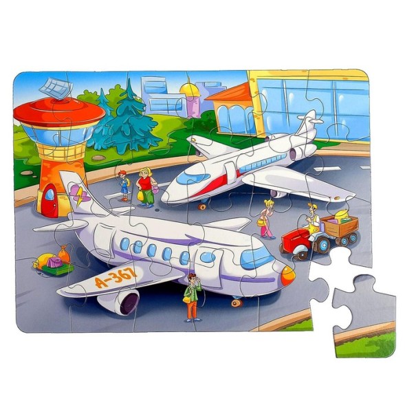 Макси-пазл «Аэропорт», 24 элемента
