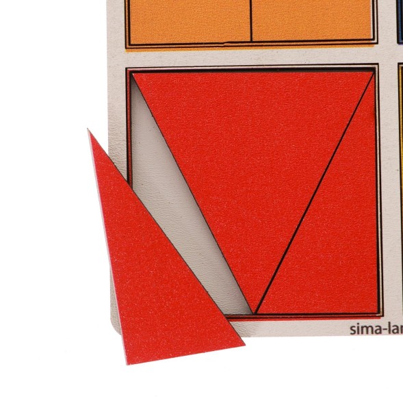 Квадраты Никитина 1 уровень, 6 квадратов, Лесная мастерская